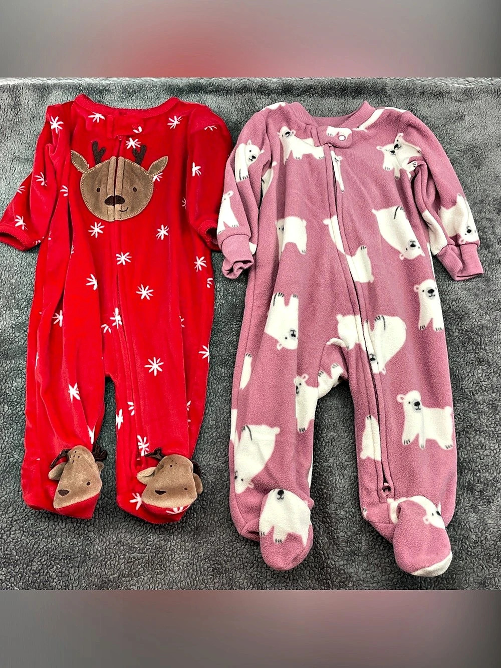 Carter's Just One You Fleece Sleep & Play Footed Pajamas Footed Sleepers Baby 3M